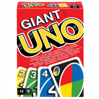 UNO, Jogo De Cartas Gigante, Para Crianças, Adultos & Noite De Jogos, Mattel na Amazon