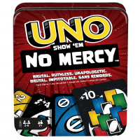UNO Jogo De Cartas No Mercy Metálico Para Crianças A Partir De 7 Anos na Amazon