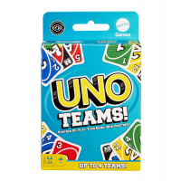 UNO Teams, Jogo De Cartas Em Equipe Com Cartas Especiais E Acessíveis Para Daltônicos na Amazon