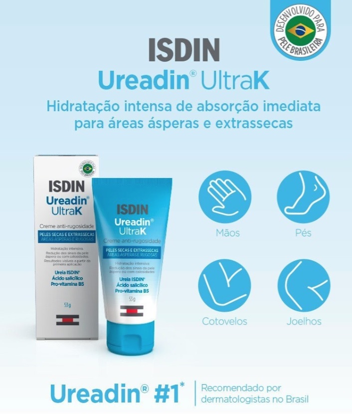 Ureadin Isdin UltraK Creme Anti-Rugosidade 53g na Amazon