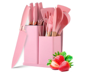 Utensilios para Cozinha Silicone – Kit com 19 Peças na Amazon