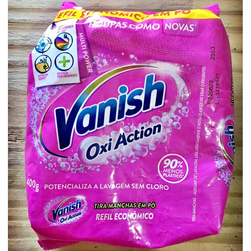 Vanish Tira Machas Em Pó Multi Power Oxi Action 400G Refil Econômico Para Roupas Coloridas na Amazon