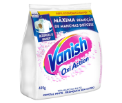 Vanish Tira Manchas Em Pó Crystal White Oxi Action 400G Para Roupas Brancas Refil Econômico na Amazon
