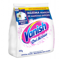 Vanish Tira Manchas Em Pó Crystal White Oxi Action 400G na Amazon