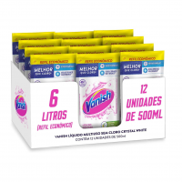 Vanish Tira Manchas Liquido Para Roupas Brancas Embalagem Econômica 6 Litros na Amazon
