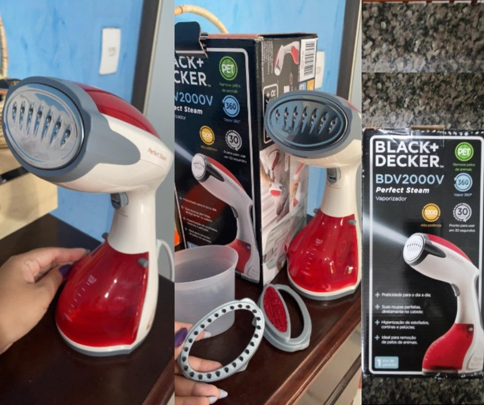 Vaporizador Portátil Black Decker BDV2000V 1200W na Amazon