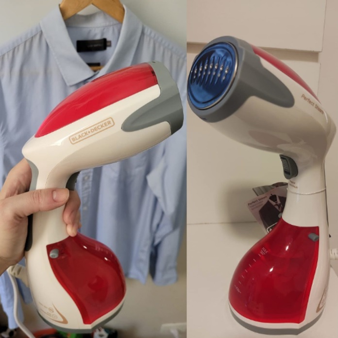 VAPORIZADOR PORTÁTIL DE ROUPAS E HIGIENIZADOR,VAPOR CONTINUO,1200W, 127V na Amazon