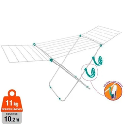 Varal de Chão com Abas Napoles  Aço 11kg - Secalux na Casas Bahia