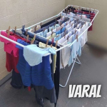 Varal De Chão Com Abas Slim Mor na Amazon
