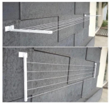 Varal De Roupa Retrátil Parede Muro Apartamento Casa Até 4 Metros – 30 Kg na Amazon