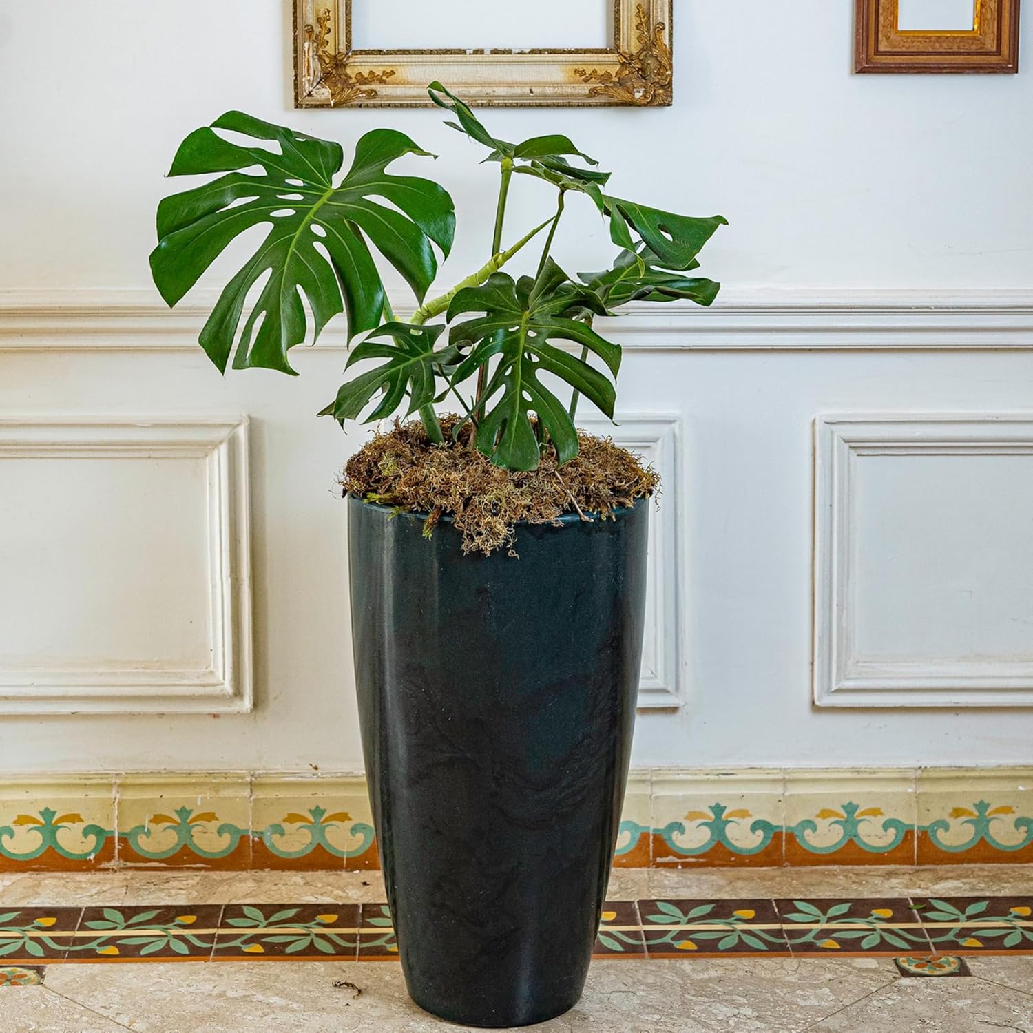 Vaso Copacabana Alto 40 X 80 Cm Antique Preto Vasart Copacabana Antique Preto 40x80cm na Amazon