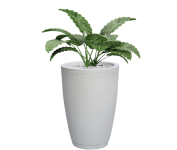 Vaso Polietileno Para Plantas Jardim Sala Luxo Cone Bojo 1 Com Prato na Amazon