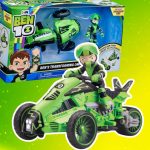 Veiculo e Figura Ben 10 Omni-cycle Transforming Sunny 1798 na Amazon