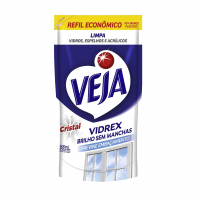 Veja Limpa Vidros Vidrex Cristal Refil 400ml na Amazon