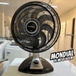Ventilador 40cm Super Turbo 8 Pás, Mondial, Preto/Prata, 140W, 110V - VTX-40-8P na Amazon