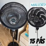 Ventilador de Coluna Mallory Athos 140W, Silencioso, Com Hélice de 15 pás na Amazon
