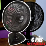 Ventilador de Mesa 30cm Super Power, Mondial, Preto, 60W, 220V – VSP-30-B na Amazon