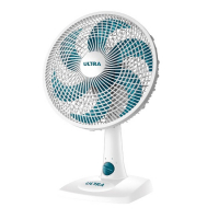 Ventilador De Mesa 30cm, Ultra, 110V, Branco/Azul - V-30-6P na Amazon