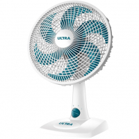 Ventilador De Mesa 30cm, Ultra, 220V, Branco/Azul - V-30-6P na Amazon