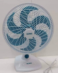 Ventilador de mesa 30cm, Ultra, 220V, Branco/Azul – V-30-6P na Amazon