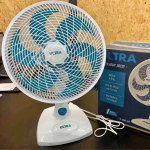 Ventilador de mesa 30cm, Ultra, 220V, Branco/Azul – V-30-6P na Amazon
