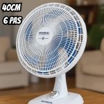 Ventilador de Mesa 40cm Super Power, Mondial, Branco/Azul, 140W na Amazon