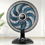 Ventilador de Mesa 40cm Super Turbo, Mondial, Preto/Azul, 140W, 110V – VTX-40-CHROME na Amazon
