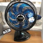 Ventilador de Mesa 40cm Super Turbo, Mondial, Preto/Azul, 140W na Amazon