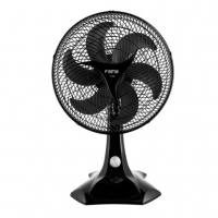 Ventilador De Mesa Britânia Fama 30cm 3 Velocidades 60W FVT30 - Preto na Gazin