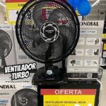 Ventilador de mesa Mondial 127V, 40cm, 6 pás, Turbo – VT-40-NB na Amazon
