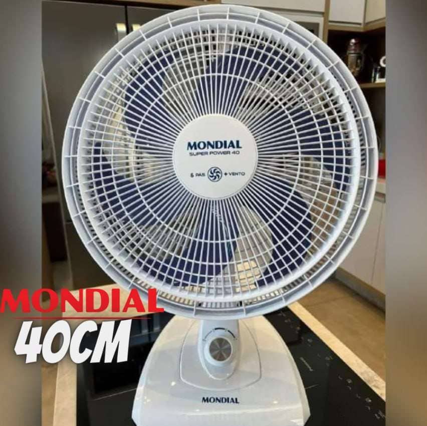 Ventilador de Mesa Mondial Super Power VSP-40-W – 40cm 3 Velocidades na Magazine Luiza
