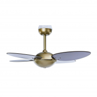 Ventilador De Teto 4 Pás Office Pétalo Tabaco 127v Volare Volare 110v Ouro na Amazon