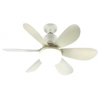 Ventilador De Teto Wind Light Silent Controle Remoto Lâmpada Led Silenciosa 6 Folhas na Shopee