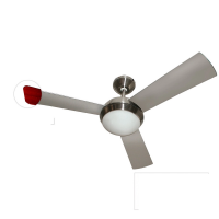 Ventilador Hl-61 De Parede 1 Lâmpada E-27 3 Pás Reversíveis Mogno / Cinza 127V - Escovado - Marketplace na Americanas