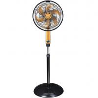 Ventilador Oscilante Coluna 30cm Preto/bronze 127v 55watts Turbo Ventimais na Amazon