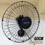Ventisol Ventilador de Parede Oscilante, 3 Pás Premium, Preto, 60cm, Bivolt na Amazon