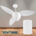 Ventisol Ventilador de Teto, Aires, Branco, 220V na Amazon
