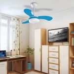 Ventisol Ventilador de Teto, Petit Premium, Azul, 220V na Amazon