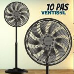 Ventisol ventilador osc coluna turbo 10pas 40 cm cz 127v na Amazon