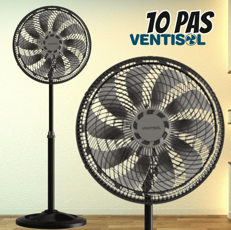 Ventisol ventilador osc coluna turbo 10pas 40 cm cz na Amazon