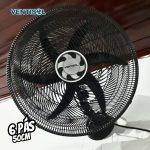 Ventisol Ventilador Osc Parede monta facil 50cm 6p preto 220v na Amazon