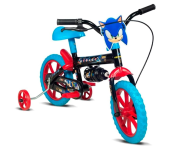 Verden Bicicleta Infantil Sonic Aro 12 com rodinhas e garrafinha na Amazon