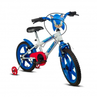 Verden Bicicleta Infantil Sonic Aro 16 Com Rodinhas De Apoio na Amazon