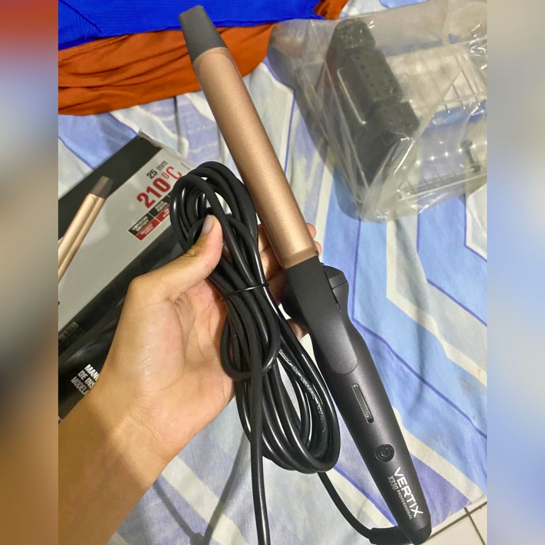 Vertix Modelador De Cabelo Profissional X330 25Mm X 130mm Bivolt na Amazon