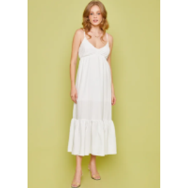 Vestido Off-White Laguna Malva - ZZ Mall na ZZ Mall