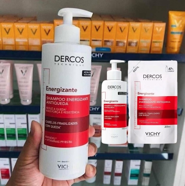 Vichy Dercos Energizante Kit – Shampoo + Shampoo Refil na Magazine Luiza