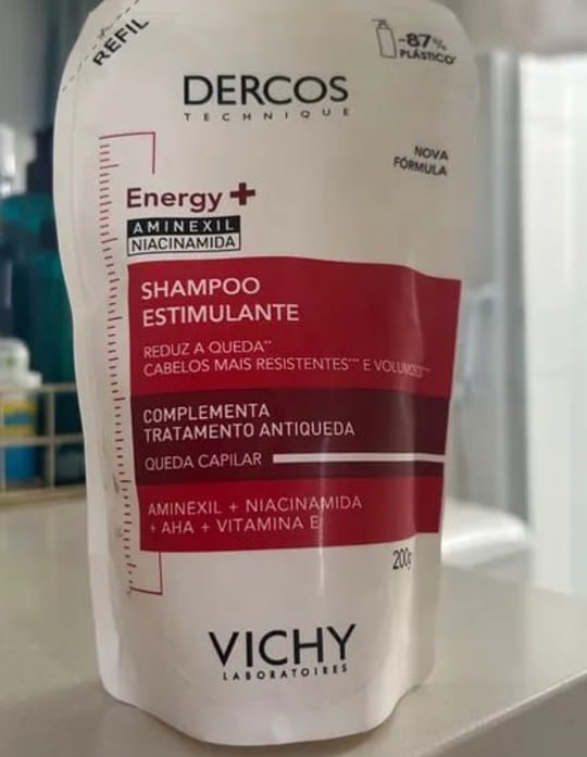 Vichy Dercos Refil Shampoo Energy+ 200G na Amazon