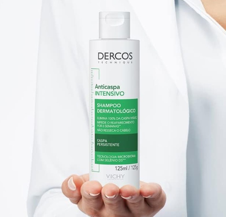 Vichy Dercos Shampoo Anticaspa Intensivo 125ml na Amazon