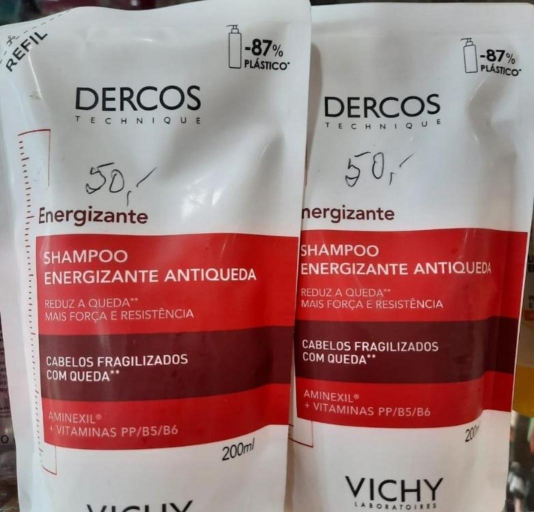 Vichy Dercos Shampoo Energizante Refil 200ml na Amazon