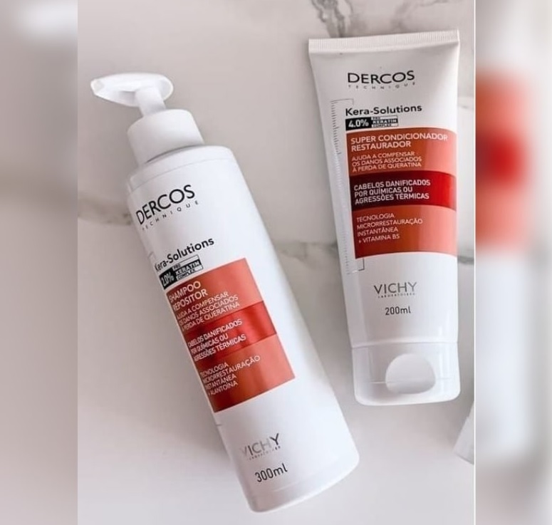 Vichy Kera Solutions Kit Shampoo + Condicionador na Magazine Luiza